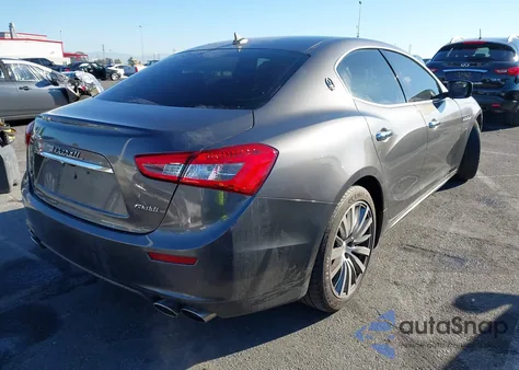 2016 Maserati Ghibli S Q4 из США, поврежденный, VIN ZAM57RTA1G1178753